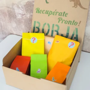 Caja sorpresa de Dinosaurios