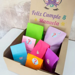 Caja sorpresa de Unicornios