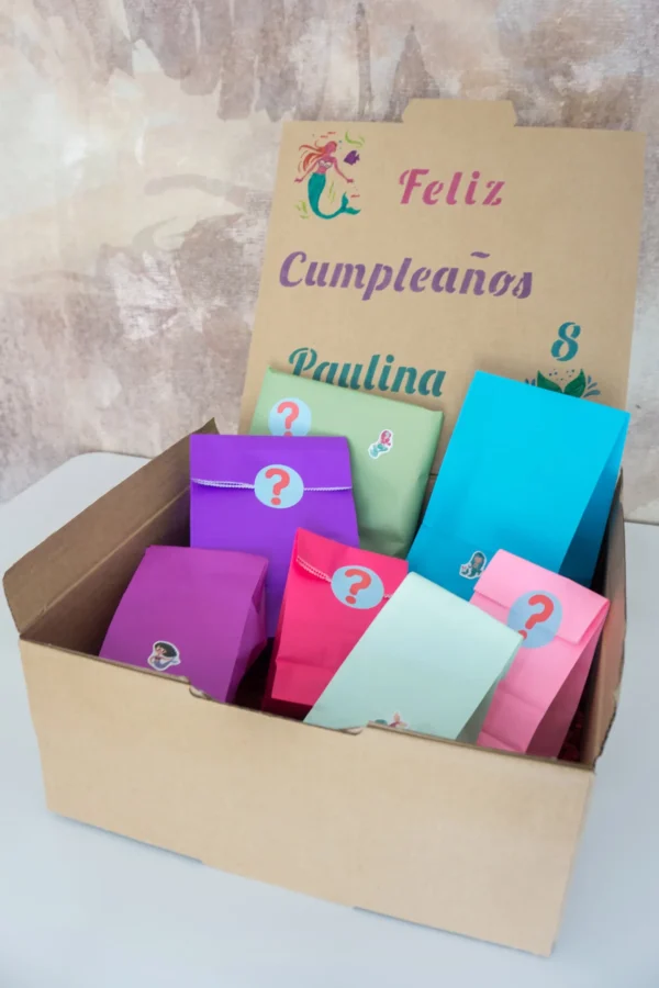 Caja sorpresa de Sirenas